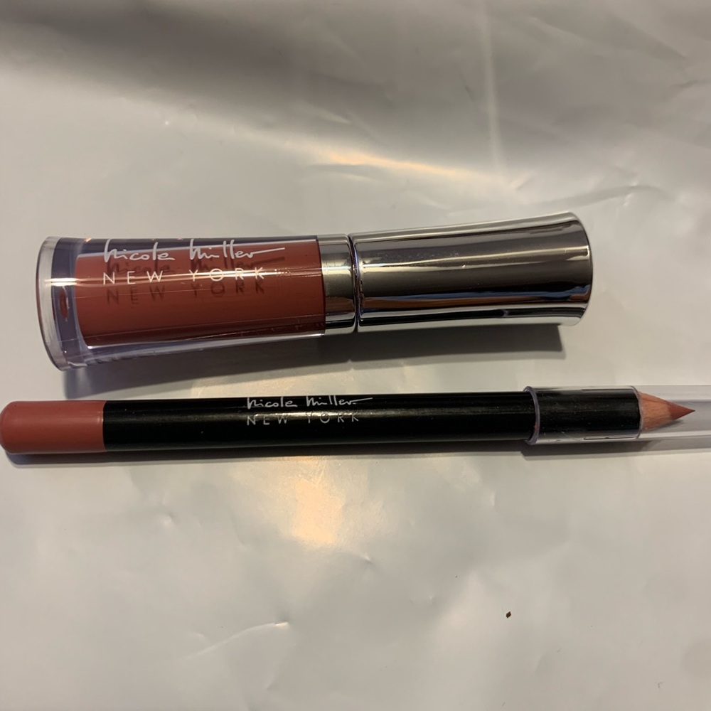 Pucker up Lipstick and Lip Liner Set - pink mauve
